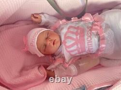 Ready to ship Ariella Reva Schick Lifelike Doll Reborn Sleeping Newborn 0-3 Baby