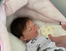 Ready2ship Indra Reva Full body girl Life like silicone Doll Reborn Newborn Baby