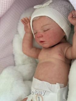 Ready2ship Indra Reva Full body girl Life like silicone Doll Reborn Newborn Baby