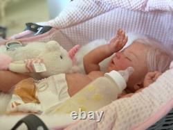Ready2ship Indra Reva Full body girl Life like silicone Doll Reborn Newborn Baby