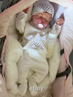 Ready2ship Indra Reva Full body girl Life like silicone Doll Reborn Newborn Baby