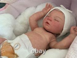 Ready2ship Indra Reva Full body girl Life like silicone Doll Reborn Newborn Baby