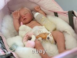 Ready2ship Indra Reva Full body girl Life like silicone Doll Reborn Newborn Baby