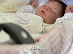 Ready2ship Indra Reva Full body girl Life like silicone Doll Reborn Newborn Baby