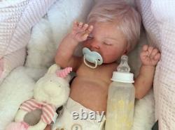Ready2ship Indra Reva Full body girl Life like silicone Doll Reborn Newborn Baby