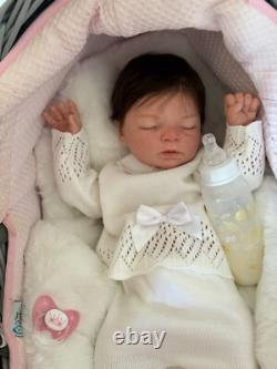 Ready2ship Indra Reva Full body girl Life like silicone Doll Reborn Newborn Baby