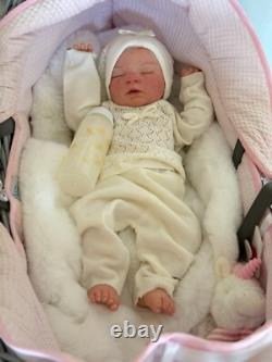 Ready2ship Indra Reva Full body girl Life like silicone Doll Reborn Newborn Baby