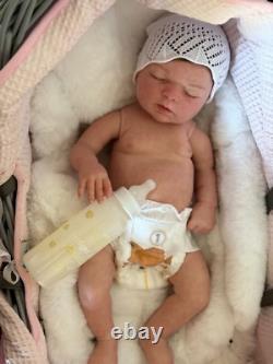 Ready2ship Indra Reva Full body girl Life like silicone Doll Reborn Newborn Baby