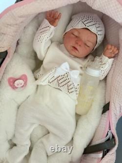 Ready2ship Indra Reva Full body girl Life like silicone Doll Reborn Newborn Baby