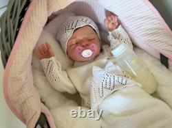 Ready2ship Indra Reva Full body girl Life like silicone Doll Reborn Newborn Baby