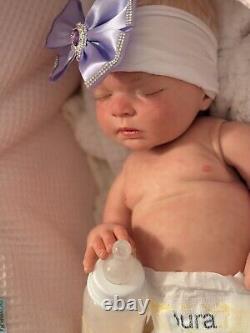 Ready2ship Indra Reva Full body girl Lifelike Doll Reborn Sleeping Newborn Baby