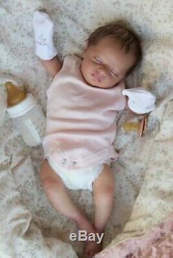 Realborn ARIA sleeping finished reborn baby doll