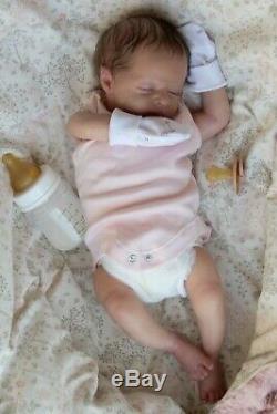 Realborn ARIA sleeping finished reborn baby doll