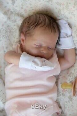 Realborn ARIA sleeping finished reborn baby doll