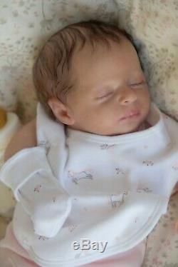 Realborn ARIA sleeping finished reborn baby doll