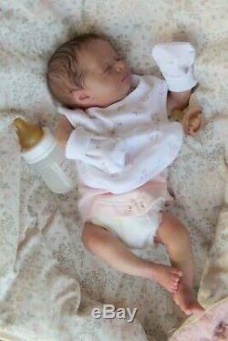 Realborn ARIA sleeping finished reborn baby doll