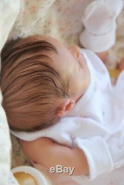 Realborn ARIA sleeping finished reborn baby doll