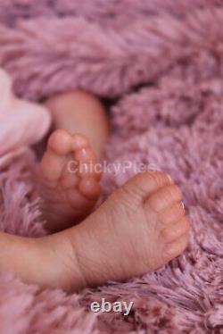 Realborn Baby Genuine CHILD`S Art doll Reborn Artist 11yrs ChickyPies GIFT BAG