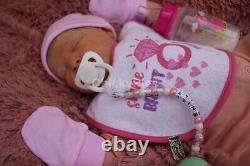 Realborn Baby Genuine CHILD`S Art doll Reborn Artist 11yrs ChickyPies GIFT BAG