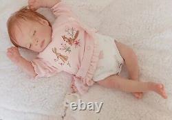 Realborn Bountiful Baby Ashley Reborn doll by Perrywinkles with rooted hair