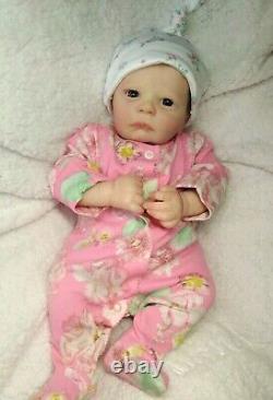 Realborn Bountiful Baby Girl Pearl 18 4 1b 7oz By Perrywinkles Reborns