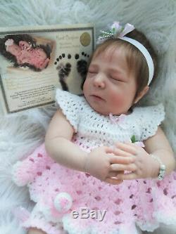 Realborn Brittany Sleeping (20 Reborn Art Doll) Ready to go Home