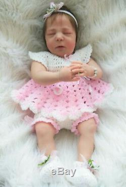 Realborn Brittany Sleeping (20 Reborn Art Doll) Ready to go Home