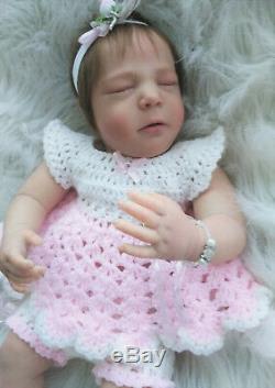 Realborn Brittany Sleeping (20 Reborn Art Doll) Ready to go Home