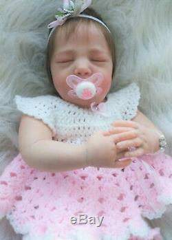 Realborn Brittany Sleeping (20 Reborn Art Doll) Ready to go Home