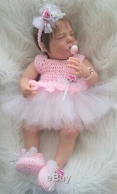 Realborn Brittany Sleeping (20 Reborn Art Doll) Ready to go Home