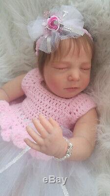 Realborn Brittany Sleeping (20 Reborn Art Doll) Ready to go Home