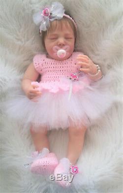 Realborn Brittany Sleeping (20 Reborn Art Doll) Ready to go Home