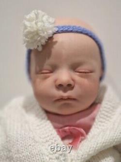 Realborn Callie Asleep Lifelike Doll. Supersoft Silicone like Reborn Baby
