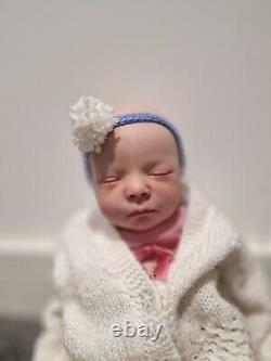 Realborn Callie Asleep Lifelike Doll. Supersoft Silicone like Reborn Baby