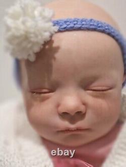 Realborn Callie Asleep Lifelike Doll. Supersoft Silicone like Reborn Baby