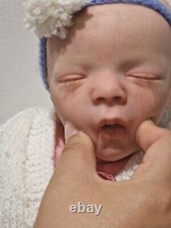 Realborn Callie Asleep Lifelike Doll. Supersoft Silicone like Reborn Baby