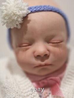 Realborn Callie Asleep Lifelike Doll. Supersoft Silicone like Reborn Baby