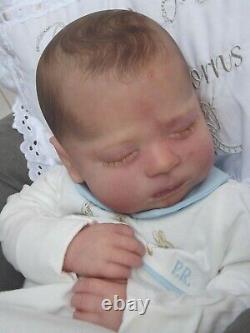 Realborn Canon asleep Reborn baby boy doll Certificates