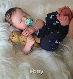 Realborn Landon Sleeping by Bountiful Baby Reborn Doll