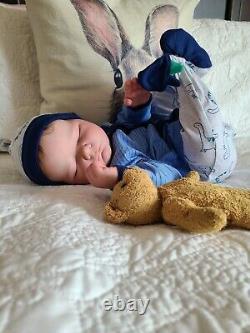 Realborn Landon Sleeping by Bountiful Baby Reborn Doll