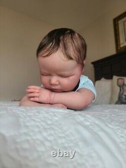 Realborn Landon Sleeping by Bountiful Baby Reborn Doll