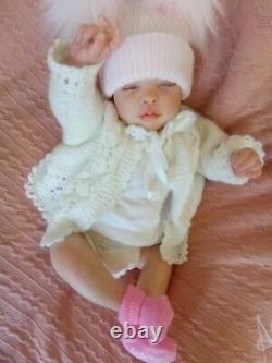 Realborn Priscilla Reborn Newborn Baby Doll by Perrywinkles, Micro-rooted Hair