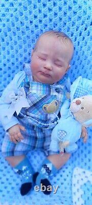 Realborn baby Sage 4 months by Ruth Annette Precious Dreams