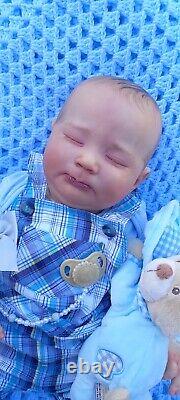 Realborn baby Sage 4 months by Ruth Annette Precious Dreams