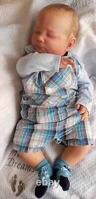 Realborn baby Sage 4 months by Ruth Annette Precious Dreams