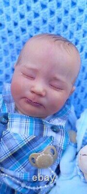 Realborn baby Sage 4 months by Ruth Annette Precious Dreams