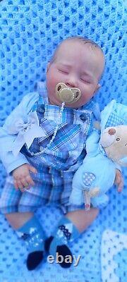 Realborn baby Sage 4 months by Ruth Annette Precious Dreams