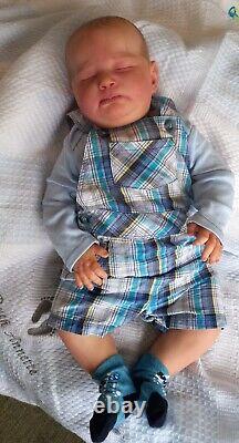 Realborn baby Sage 4 months by Ruth Annette Precious Dreams