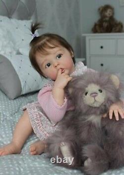 Realistic Birthday Gift Toy Lifelike Vinyl body Silicone Reborn Baby Doll