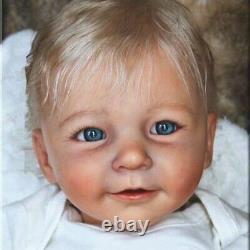 Realistic Birthday Gift Toy Lifelike Vinyl body Silicone Reborn Baby Doll boy